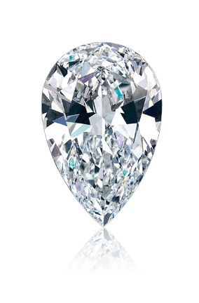 Pear diamond shape
